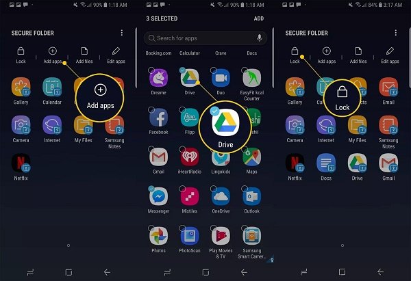 روی اندروید با استفاده از ویژگی Secure Folder سامسونگ اپ‌ها را قفل کنید