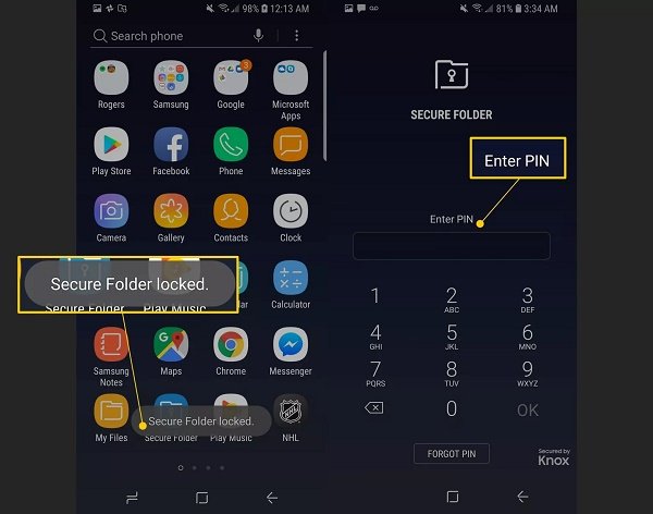 روی اندروید با استفاده از ویژگی Secure Folder سامسونگ اپ‌ها را قفل کنید