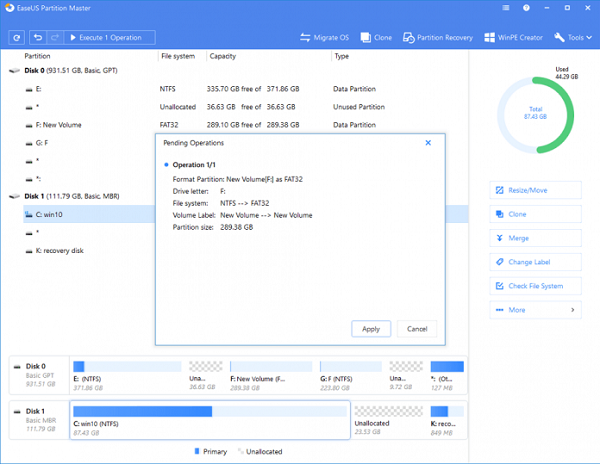 کارت حافظه معیوب را با استفاده از EaseUS Partition Master فرمت کنید