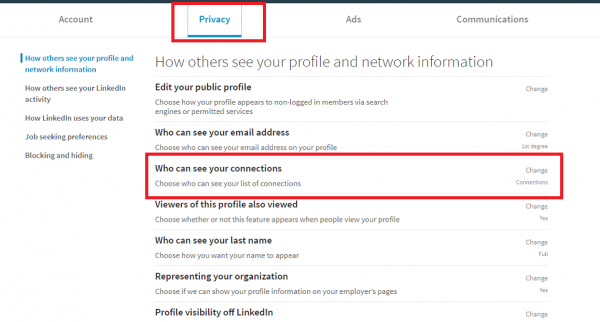 چگونه مشخص کنیم چه کسانی می‌توانند مخاطبان ما در لینکدین را ببینند؟