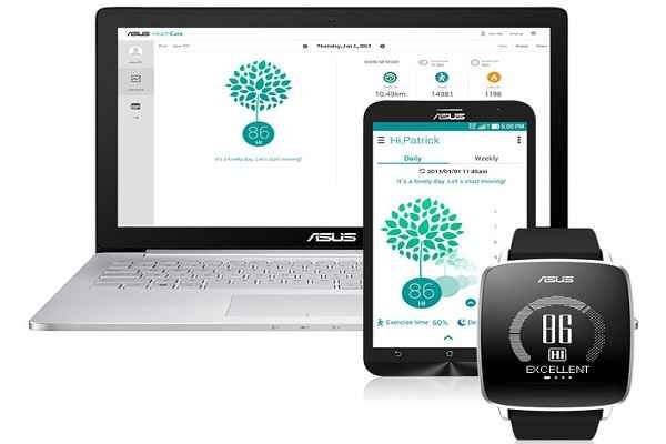 ماهنامه شبکه: ایسوس ساعت تندرستی خود با نام VivoWatch را معرفی کرد
